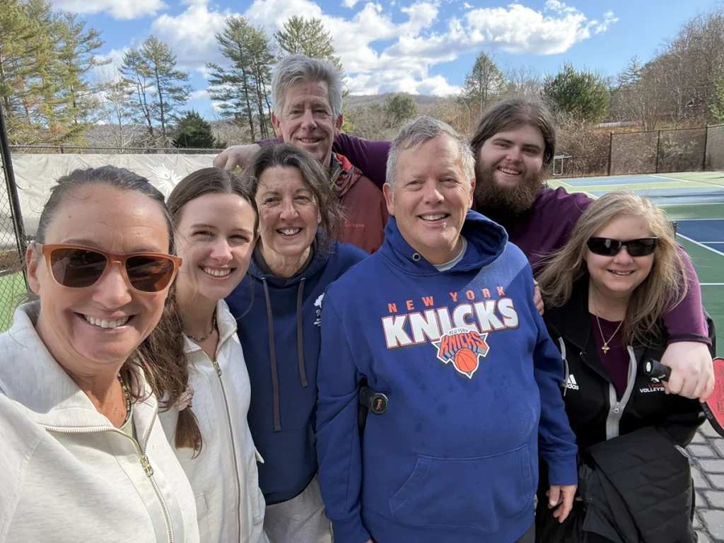 Todd and his friends at Skyterra